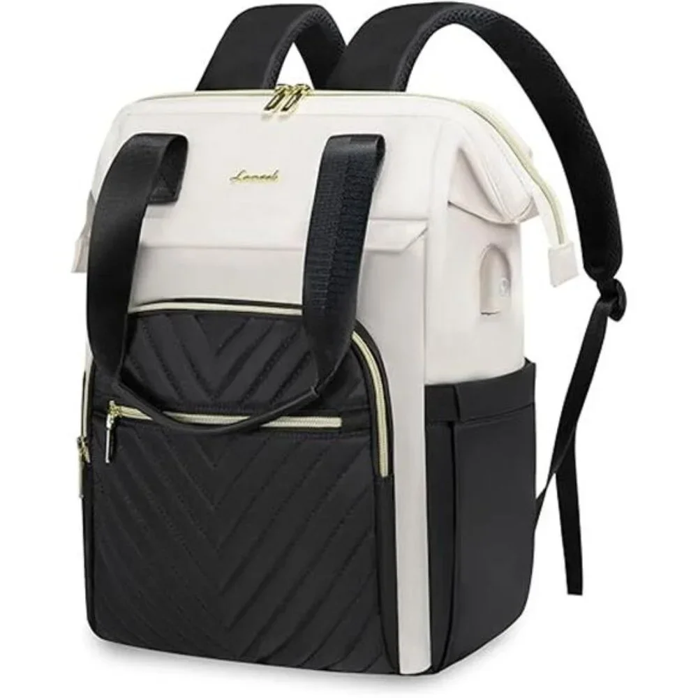 Laptop Backpack for Women, 15.6 Inch Work Laptop Bag,Waterproof - Picture 7 of 7